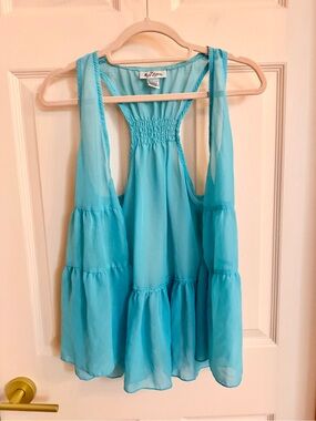Blue self esteem vest
